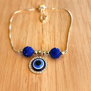 Handmade Evil Eye Bracelet!